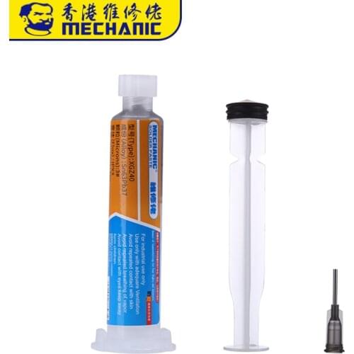 MECHANIC XG-Z40 Leaded Solder Soldering Flux Paste Welding Tin Solder Paste For BGA Reballing Stencil