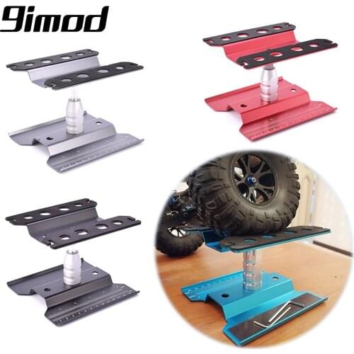 Metal Repair Station WorkStand Assembly Platform for 1/10 1/8 RC Car Traxxas TRX-4 Axial SCX10 Tamiya HSP RC Crawler car product