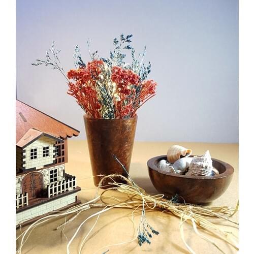 AYS Design Ekoratif Concrete Candle Holder Set 2'li