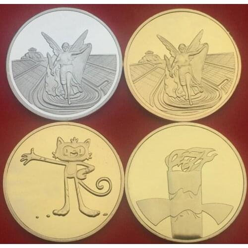 40mm 4 PCS SET Souvenir Coins
