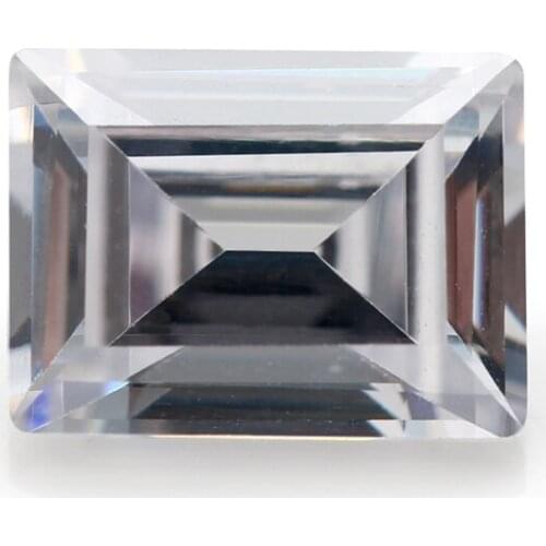 Wholesale Size 1.5x3~6x8mm White D Color VVS1 color Loose Moissanites Baguette Cut Shape Loose Gems stone