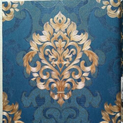 BOSTONIVY 3 d Wallpaper Rolls Papel De Parede Palma Murals Damask Wall Paper Roll Modern Stereo 3D Mural Wall Paper Roll 10M