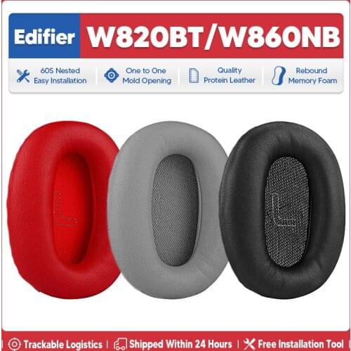 Replacement Ear Pads Cushion Earphone Cover Sponge Mats Sleeve Headphone Accessories Ear Cups for Edifier W820BT W860NB Headset
