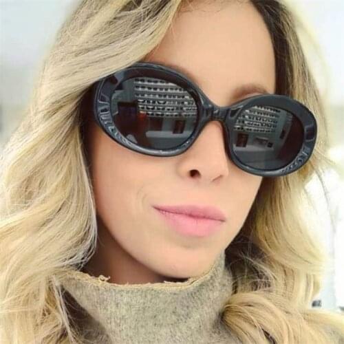 Vintage Sunglasses Women Brand Designer Tinted Sun Glasses Female Simple Black Round Trendy Sunglasses 2021 Gafas De Sol UV400