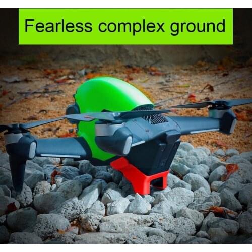 2-In-1 For Dji Fpv Landing Gear Accessories Battery Height Extender Base Bracket Landing Gear Protector Cover K9N0