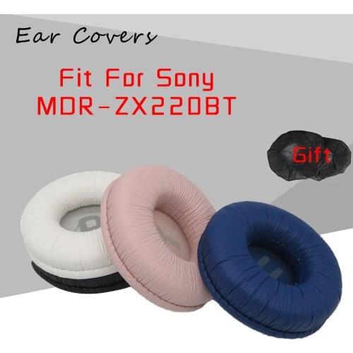 Ear Pads For Sony MDR ZX220BT Headphone Earpads Replacement Headset Ear Pad PU Leather
