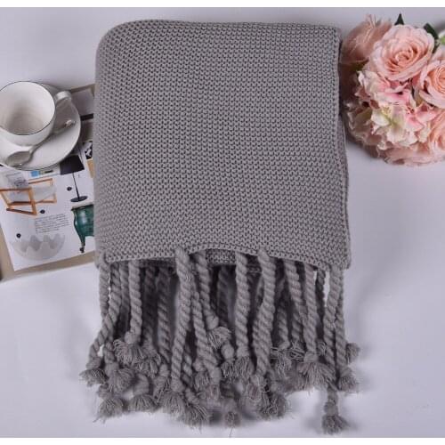 Free ship new knitted blankets nap air conditioning blankets Soft Blanket on the Bed Home Plane Travel coperta Throws for sofa