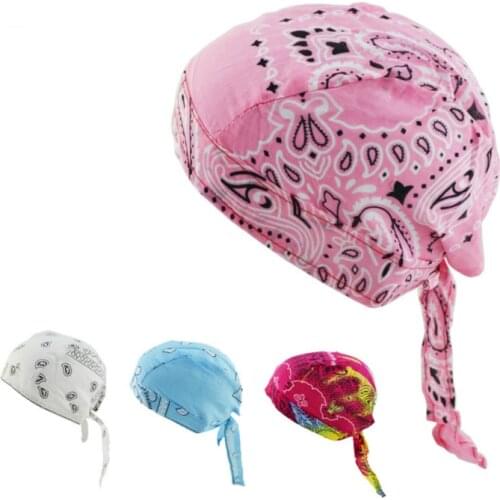 Quick Dry Cool Fashion Cycling Cap Summer Men Running Riding Bandana Headscarf Ciclismo Pirate Cap Headband Women Head Scarves