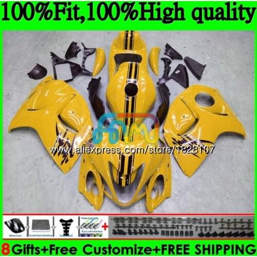 Injection For SUZUKI Hayabusa GSXR-1300 New yellow GSXR 1300 56BS.139 GSXR1300 08 09 10 11 12 2008 2009 2010 2011 2012 Fairing