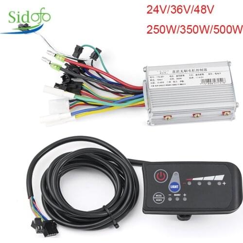 24/36/48/V Ccontroller 250/350/500W Electric Bicycle Conversion Kit Brushless Controller for Motor Display ebike LED Display Kit