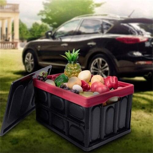 Multifunctional storage box with lid plastic moisture-proof clothing storage box can be stored in the car trunk
