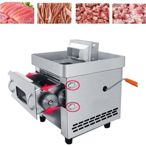 Newly launched household pull type fresh meat slicer stainless steel shredder for cutting meat