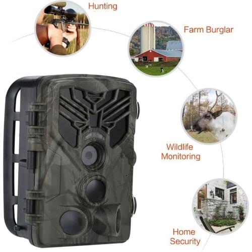 Wifi830 Trail Game Camera Wild Trail Camera APP Bluetooth Control Hunting Cameras With 20MP 1080P Night Vision Wildlife Traps