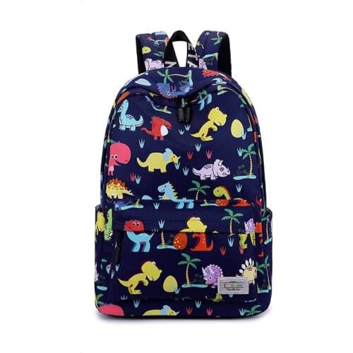 Wholesale Backpack for Kids Boys Toddler Backpack Kindergarten School Bookbags Cute dinosaur bag 40pcs/Lot