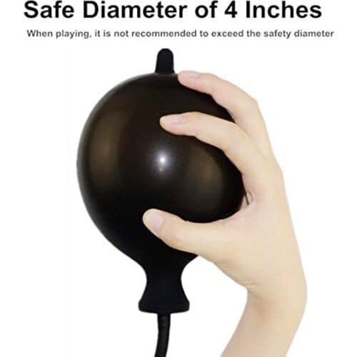 Silicone Inflatable Anal Enema Plug Shower Anus Dilatador Douche Enema Plug Anal Gonflant Inflate Douche Anal Inflatable Plug