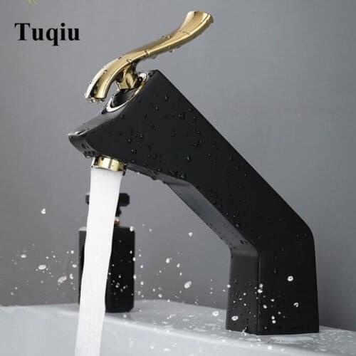 Black Gold Parrot Design bathroom lavatory faucet hot and cold single handle bathroom basin faucet sink mixer,tap