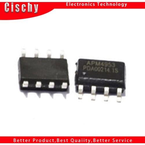 10PCS/lot FDS4953 TC4953 4953 APM4953 SI4953 CEM4953 ME4953 SOP8 IC General purpose