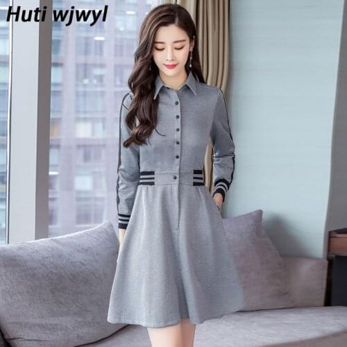 2021 Vintage Solid Female sexy Mini Dresses Autumn Winter New Plus Size Long Sleeve Dress Elegant Women Bodycon Party Vestidos