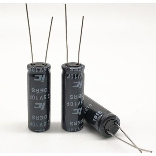 5pcs 2.5V 10F DIY Toy Model Power Supply 2.5V10F