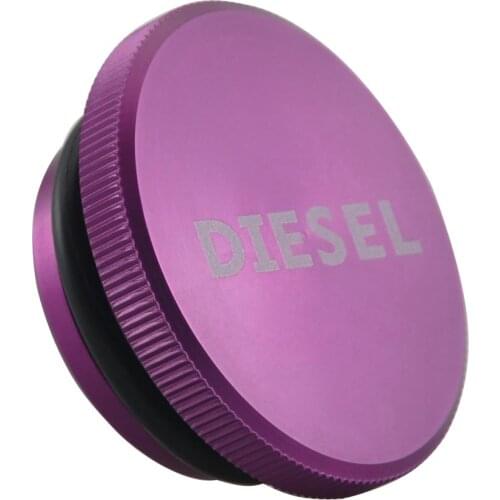 Aluminum Purple Oil Cap Cover Magnetic Diesel Fuel Gas Tank Cap Accessories Fit For Dodge Ram Cummins 2013-2017 Models