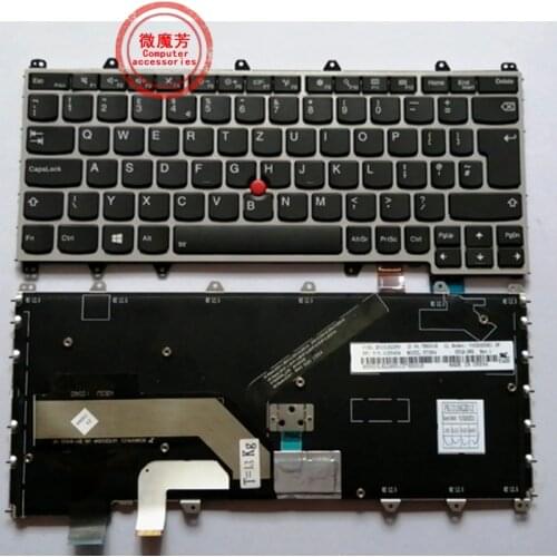UK English Backlit keyboard for LENOVO ThinkPad Yoga 260 370 X380 Yoga / Yoga S1 4TH 01HW575 01HW615 01HX100 01HW655