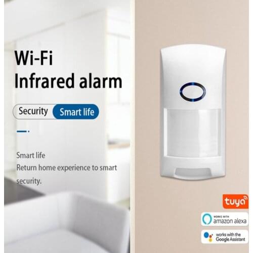 Tuya WiFi PIR Motion Sensor Wireless Infrared Detector Security Burglar Alarm Sensor APP Control Intelligent Pet Recognition
