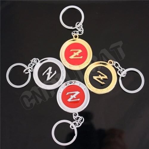 3D DATSUN Z Logo Car Key Fob Ring Key Chains for NISSAN keychain 350Z 370Z Fairlady