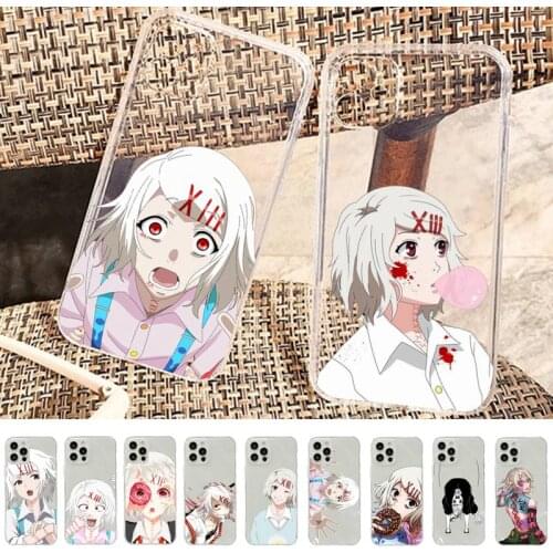 Anime JUUZOU SUZUYA Tokyo Ghouls Phone Case for iPhone 11 12 pro XS MAX 8 7 6 6S Plus X 5S SE 2020 XR case