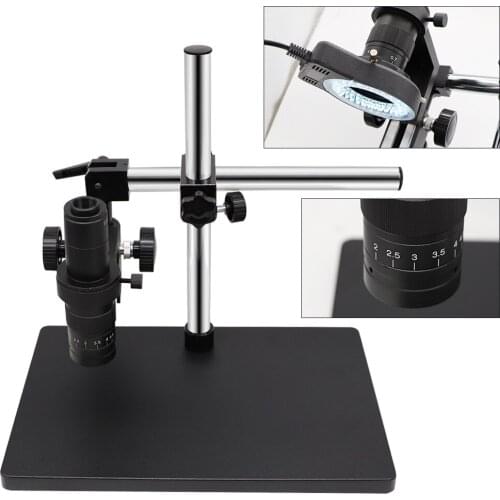 Electronic video microscope USB Recorder C Mount 180X Lens For phone repair 38MP 1080P HDMI VGA HD digital microscope