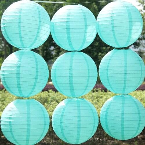 10/15/20/25/30/35/40cm Chinese Round Paper Lanterns for Wedding Party Decoration Christmas Halloween Holiday Supplies Paper Ball
