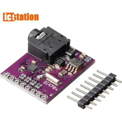 Breakout Board Si4703 FM RDS Tuner For AVR ARM PIC HOT