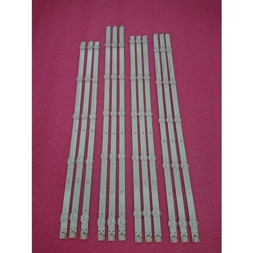 New Kit)12 PCS/set LED backlight strip compatible for LG 50LN TV 50LN5400 6916L-1241A 6916L-1273A 6916L-1272A 6916L-1276A