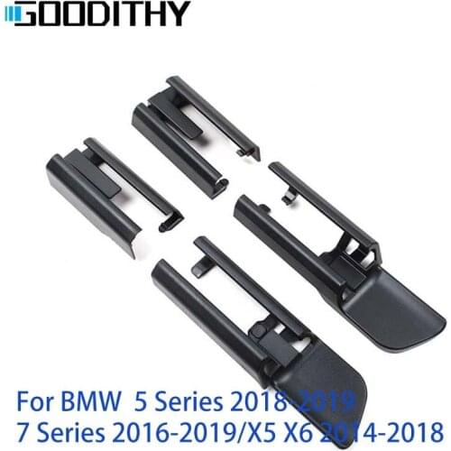 New LHD RHD Black A Set Of Car Seat Rail Sliding Track Trim For BMW 5 series 7 series G30 G38 G-Chassis