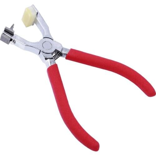 Imzay Silent DIY 2+4 Tooth Rhombus Point Pliers Leather Craft Tools Hole Punches Rhombus Point PliersStitching Hand Pliers