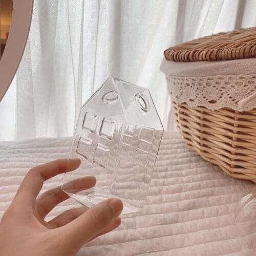 Flower Vase For Table Decoration Living Room Glass Vase Fleur Table Ornaments Desktop Table Vase Mariage