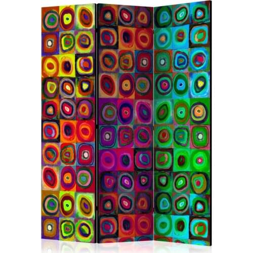 Windbreak-Colorful Abstract Art [Room Dividers]