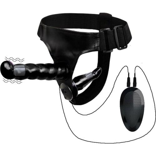 Strap-on Vibrators Harness Dildos Plug BDSM Adult Sex Toy for Lesbians Women