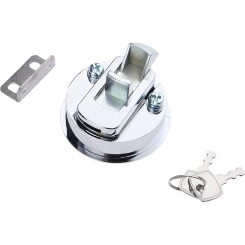 3 x Marine Boat 316 Stainless Steel 2i nch Flush Pull Hatch Slam Latch Lift Handle Keyed Lock for RV Boats Doors Hardware