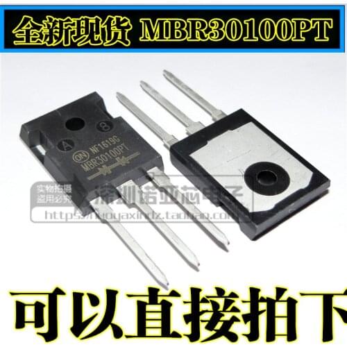 5pcs/lot New MBR30100 MBR30100PT 30A 100V TO-247