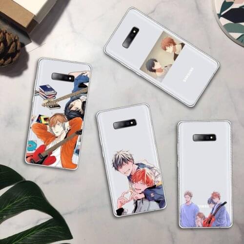 Given Anime Phone Case Clear Transparent for samsung A 21s 50 71 S 8 9 20 note 10 20 plus ultra