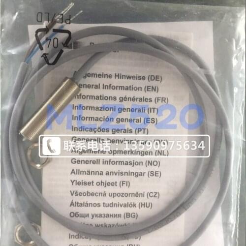 The MY COM G75P80/L baume /Baumer proximity switch sensor senses MY COM G75P/S35L