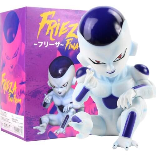 11cm Anime Dragon Ball Z Q Version Frieza Finger Heart PVC Action Figure Toy Collection Model Doll