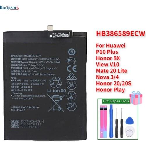 Аккумуляторы для телефонов Huawei Honor 8X Erilles China At AliExpress