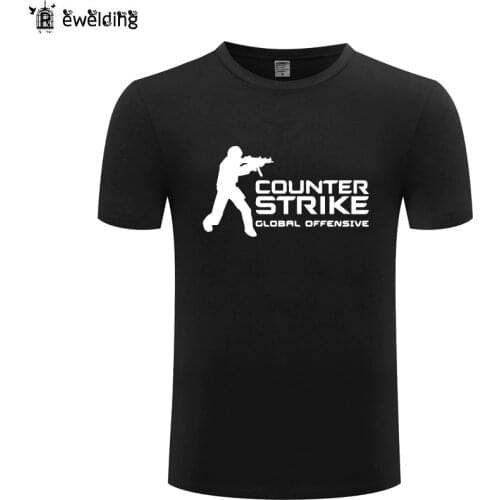 Game Counter Strike CSGO Printed Men T Shirt Funny T Shirts Men Cotton Short Sleeve Tshirt Streetwear Tee Shirt Homme Tops Tees