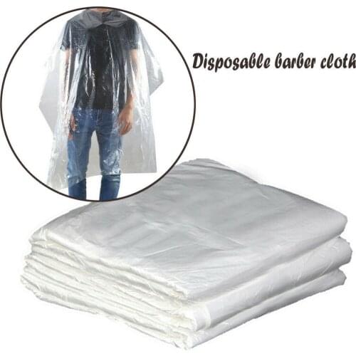 Qty:500 Disposable Haircutting Capes Barber Shop Gown Apron Cloth Bib HOT