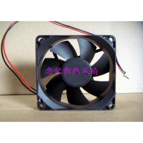 The original MODEL:BDL8025S 12V 0.08A 80*80*25MM 2 line humidifier cooling fan