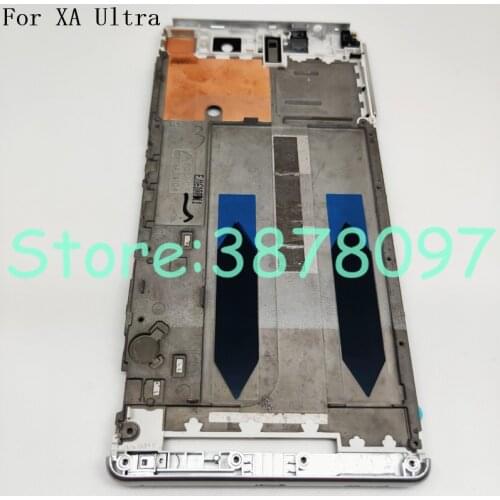 Original Middle Front Frame Bezel Housing LCD Screen Holder Frame Repair Parts For Sony Xperia XA Ultra C6 F3215 F3216 F3212