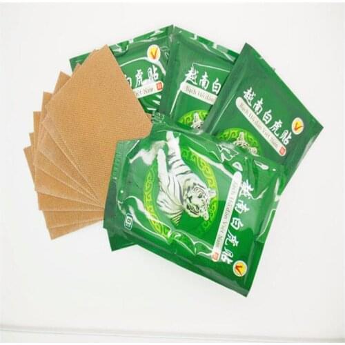 5packs 40 sticks Vietnam White Tiger Pain Relieve Plaster Patch Meridians Rheumatoid Arthritis Cervical Spondylosis Tiger Balm