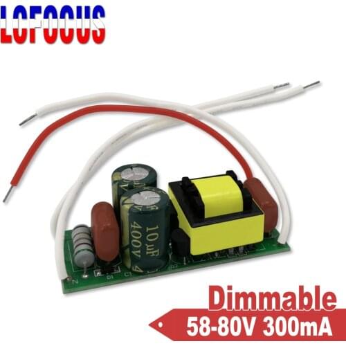 18-24x1W Dimmable LED Driver 18 20 21 22 24 W Watt Lighting Transformers Power Supply For 18W 20W 22W 24W Led Tube Bulb Lamps