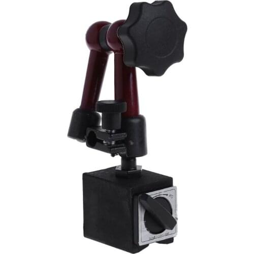 Universal Flexible Magnetic Base Holder Stand For Dial Gauge Test Indicator Tool 896B